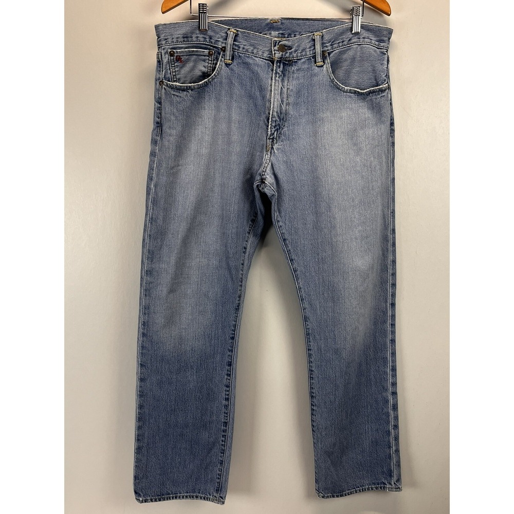 Polo Ralph Lauren 867 Classic Fit Jeans Men's 36X32 Denim Blue GUC Straight Leg